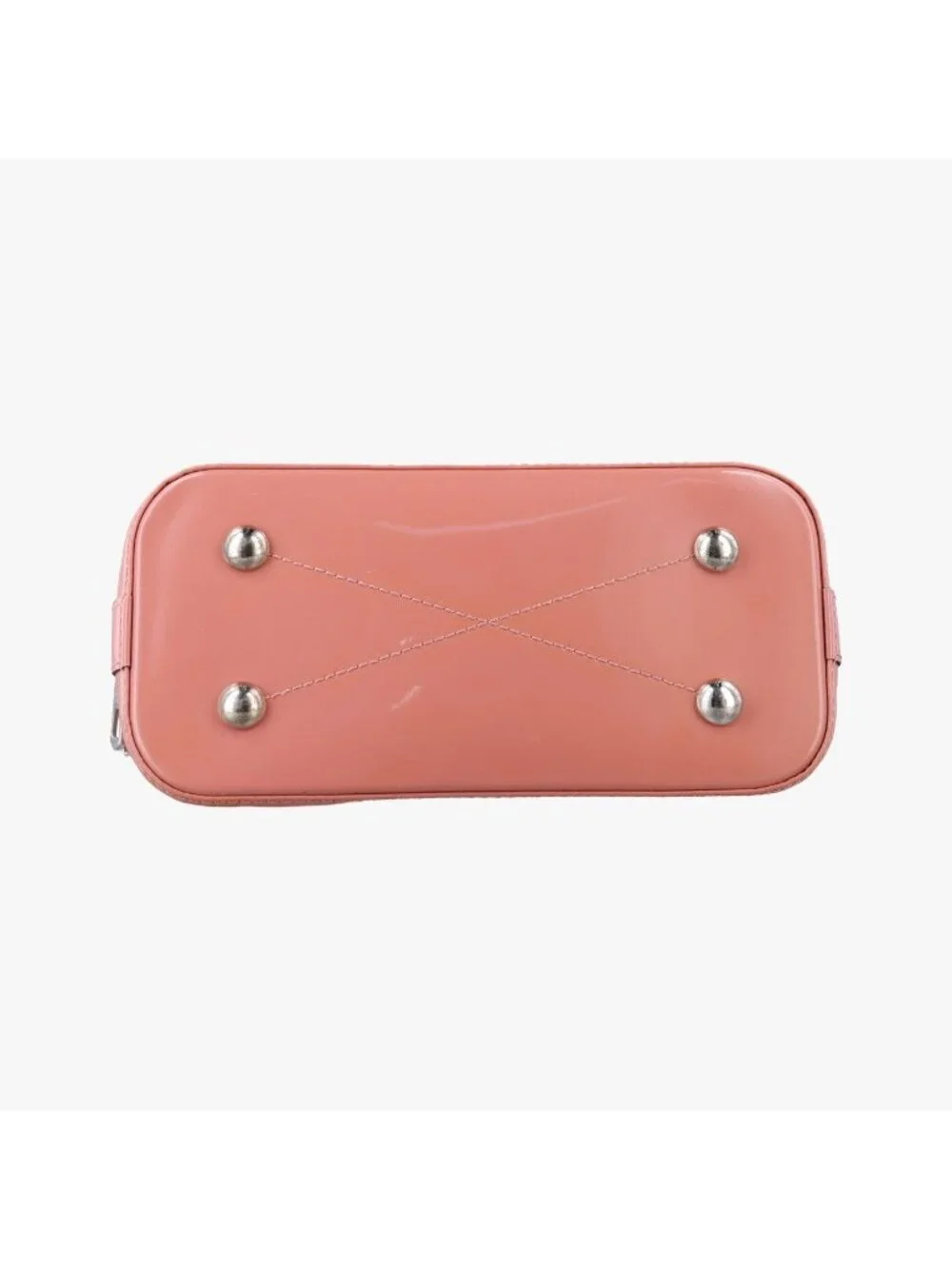 Louis Vuitton Alma BB Rose Belleline Vernis Handbag